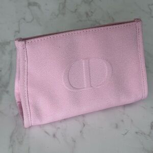 Dior Beauty Pink Cosmetic Makeup Bag